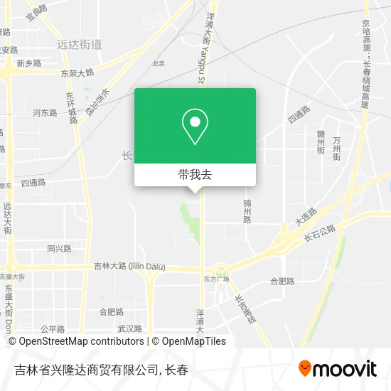 吉林省兴隆达商贸有限公司地图