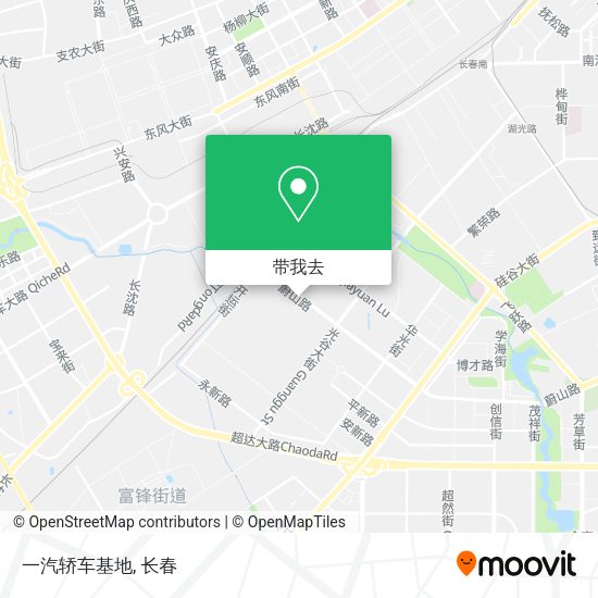 一汽轿车基地地图