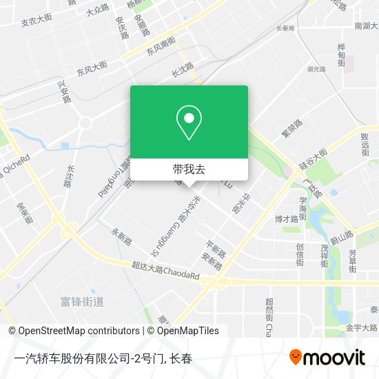 一汽轿车股份有限公司-2号门地图