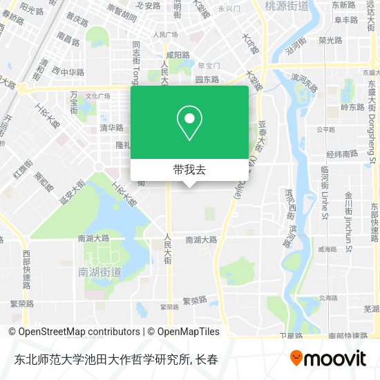 东北师范大学池田大作哲学研究所地图