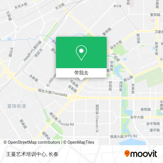 王蔓艺术培训中心地图