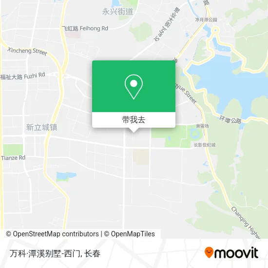 万科·潭溪别墅-西门地图