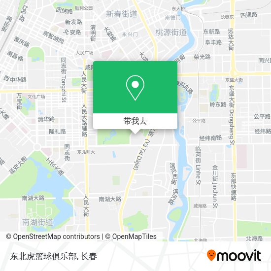 东北虎篮球俱乐部地图