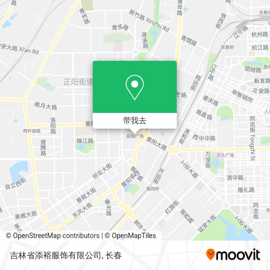 吉林省添裕服饰有限公司地图
