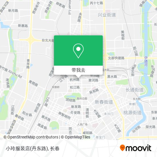 小玲服装店(丹东路)地图
