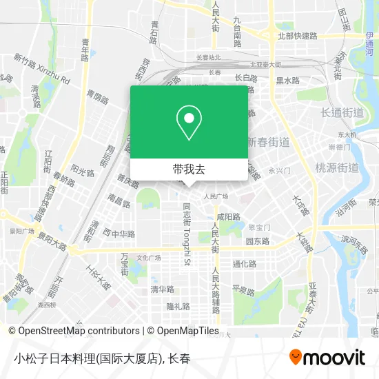 小松子日本料理(国际大厦店)地图