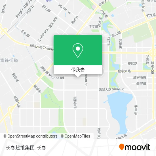 长春超维集团地图