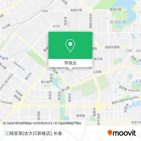三顾冒菜(吉大日新楼店)地图