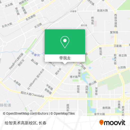 绘智美术高新校区地图