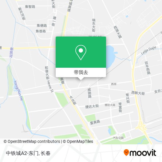 中铁城A2-东门地图