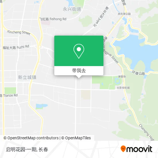 启明花园-一期地图