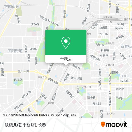饭婉儿(朝阳桥店)地图