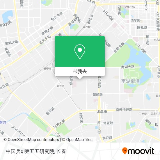 中国兵qi第五五研究院地图