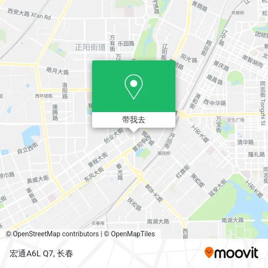 宏通A6L Q7地图