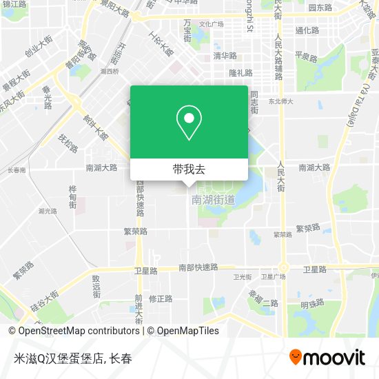 米滋Q汉堡蛋堡店地图