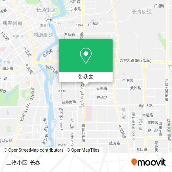 二物小区地图
