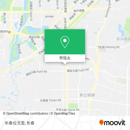 长春位元堂地图