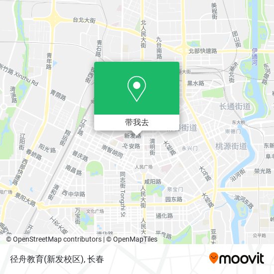 径舟教育(新发校区)地图
