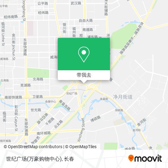 世纪广场(万豪购物中心)地图