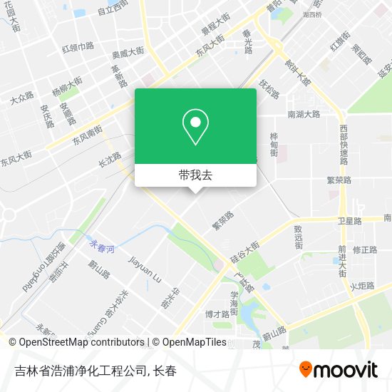 吉林省浩浦净化工程公司地图