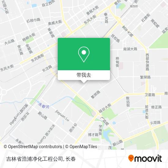 吉林省浩浦净化工程公司地图
