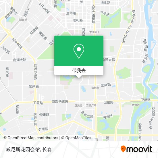 威尼斯花园会馆地图