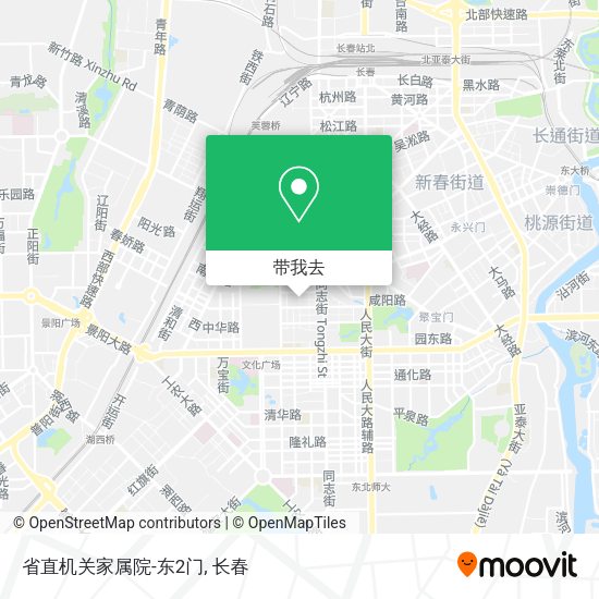 省直机关家属院-东2门地图