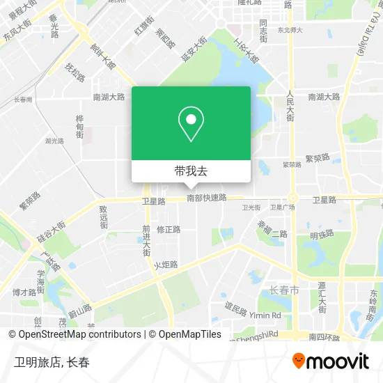 卫明旅店地图