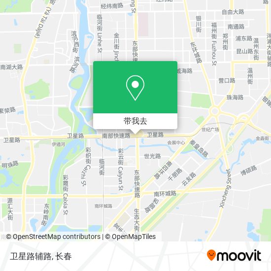 卫星路辅路地图
