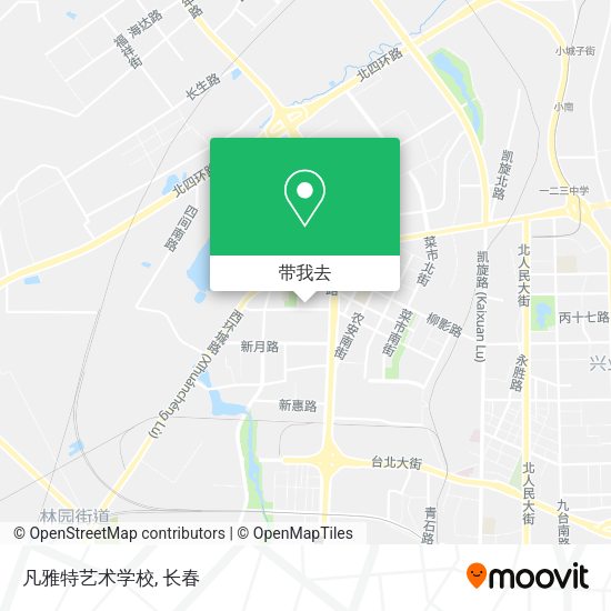 凡雅特艺术学校地图