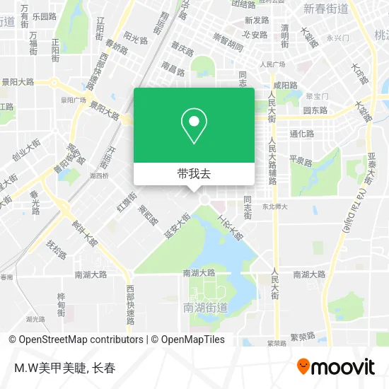 M.W美甲美睫地图