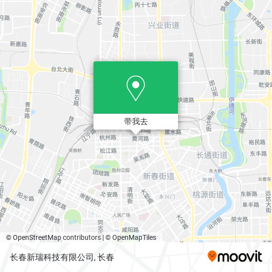 长春新瑞科技有限公司地图