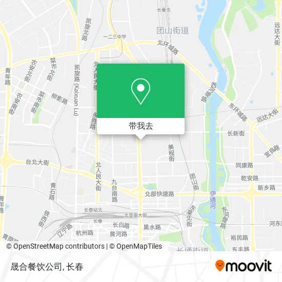 晟合餐饮公司地图