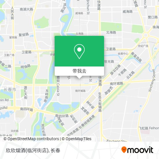 欣欣烟酒(临河街店)地图