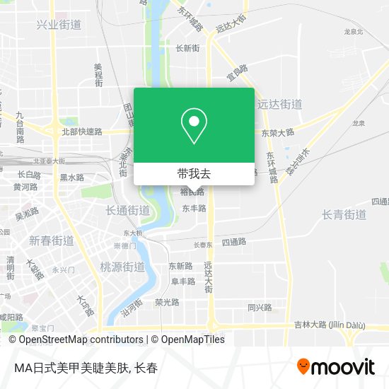 MA日式美甲美睫美肤地图