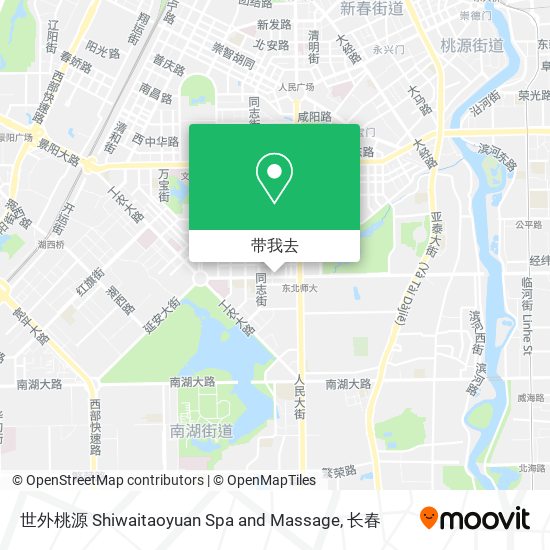 世外桃源 Shiwaitaoyuan Spa and Massage地图