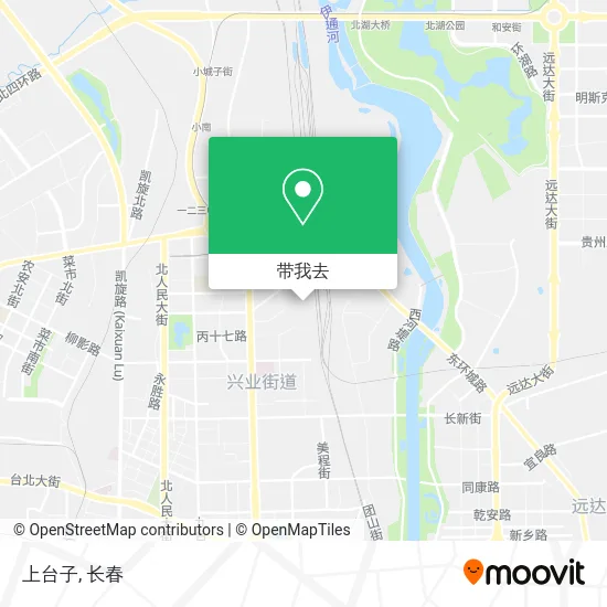 上台子地图