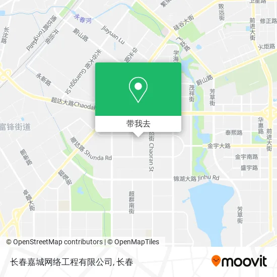 长春嘉城网络工程有限公司地图