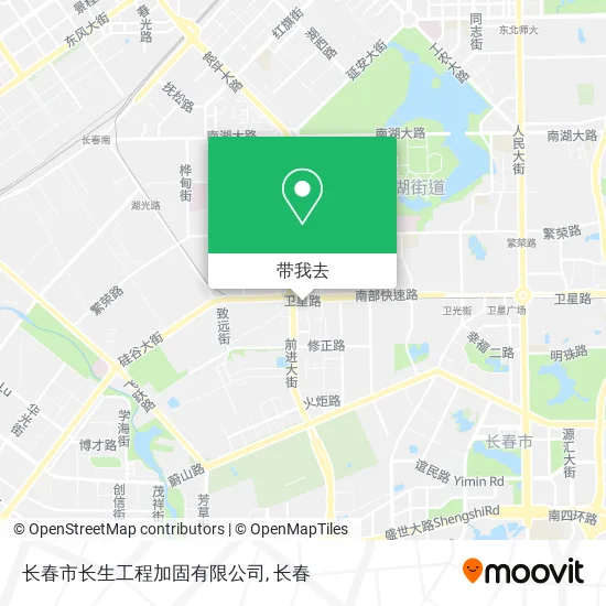 长春市长生工程加固有限公司地图