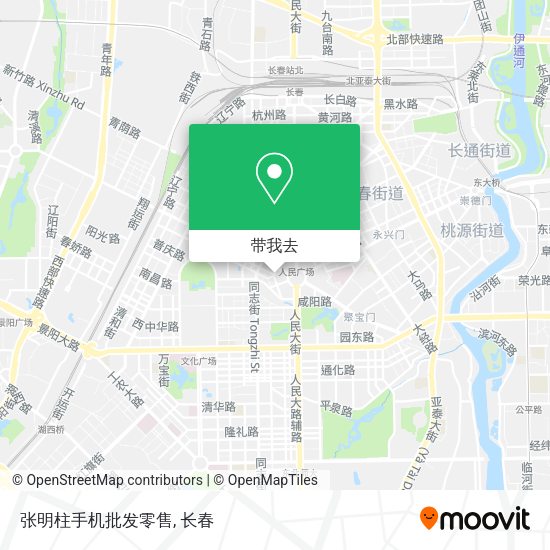张明柱手机批发零售地图