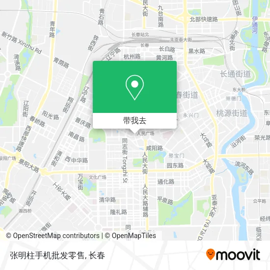 张明柱手机批发零售地图