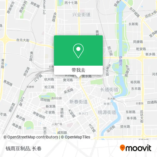 钱雨豆制品地图