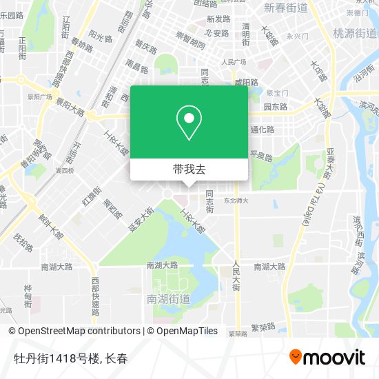牡丹街1418号楼地图