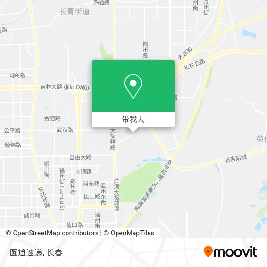 圆通速递地图