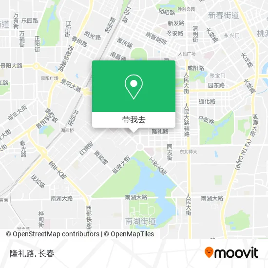 隆礼路地图