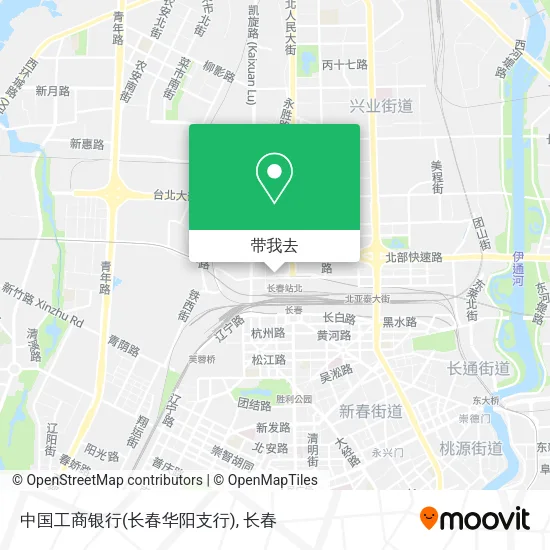 中国工商银行(长春华阳支行)地图