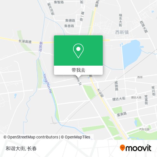 和谐大街地图