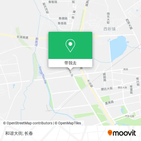 和谐大街地图