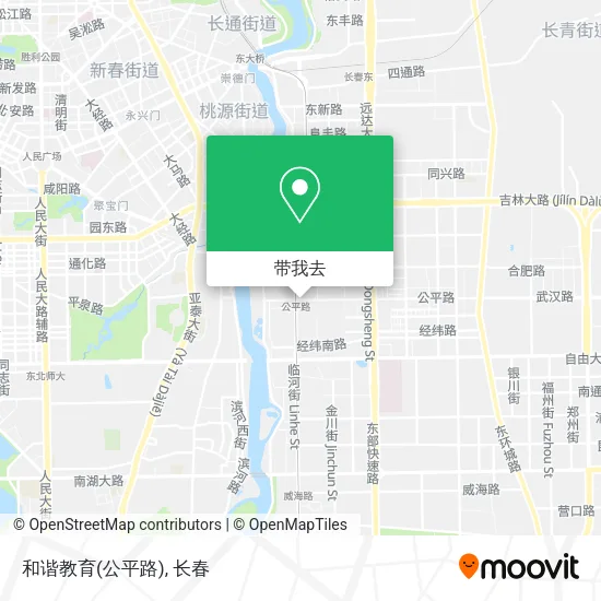 和谐教育(公平路)地图