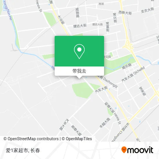 爱1家超市地图